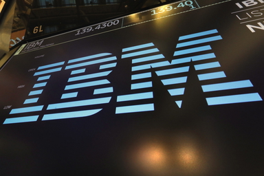 IBM i storaffär, aktien pressas nedåt. Arkivbild.