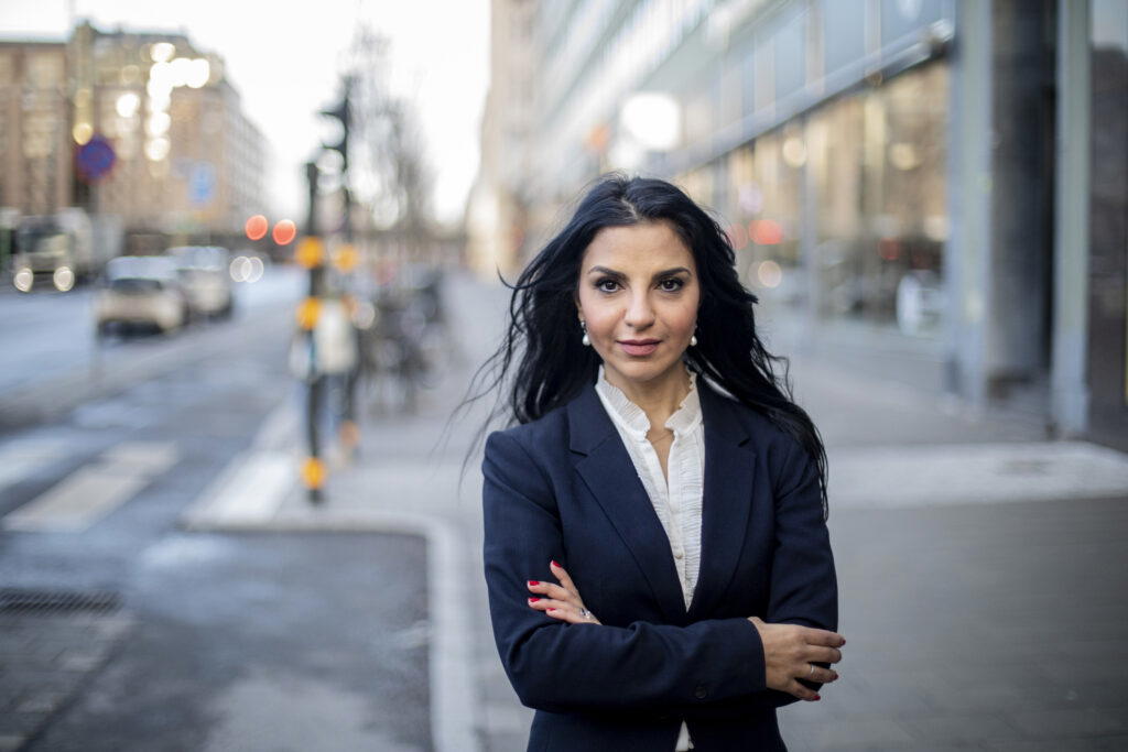 Shoka Åhrman är sparekonom på SPP Pension och försäkring. Arkivbild. 