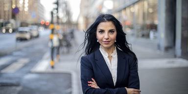 Shoka Åhrman är sparekonom på SPP Pension och försäkring. Arkivbild.
