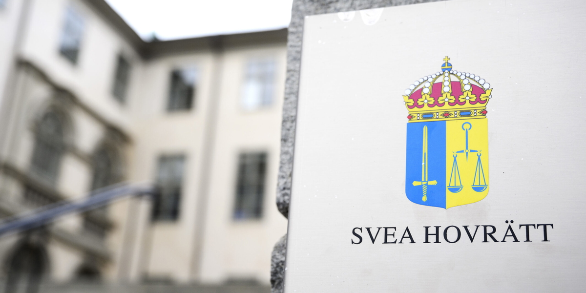Svea hovrätt avslår Intellegos överklagan om kvarstad. Arkivbild. 