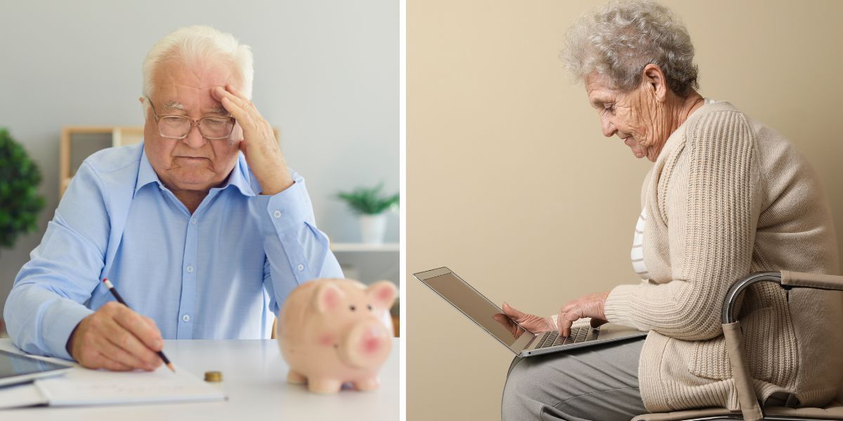 En man och en kvinna kollar på siffror. Svenskt Kvalitetsindex mäter kundnöjdheten inom försäkringsbranschen varje år och ser att företagskunder nu är allt nöjdare med sina tjänstepensioner, det är dock skillnad i kundnöjdhet mellan de olika tjänstepensionsbolagen, här kan du se vilka bolag som får bäst och sämst betyg.