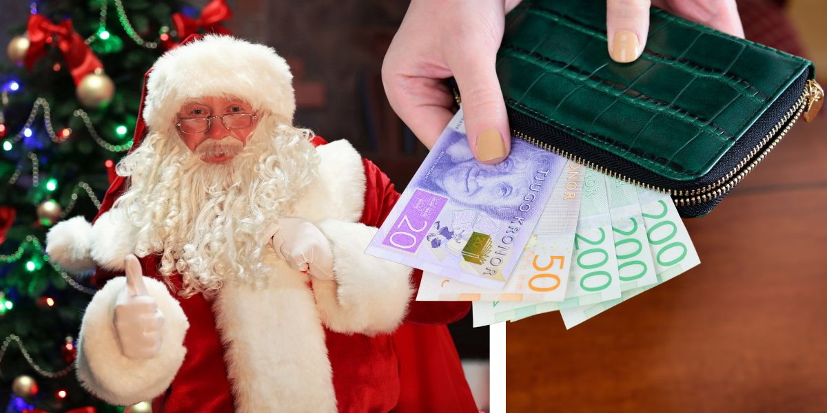 En tomte och någon betalar.