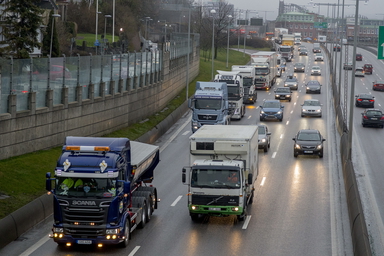 Åkeribranschen var den bransch som stod för högst ökning av antalet konkurser 2025. Arkivbild.