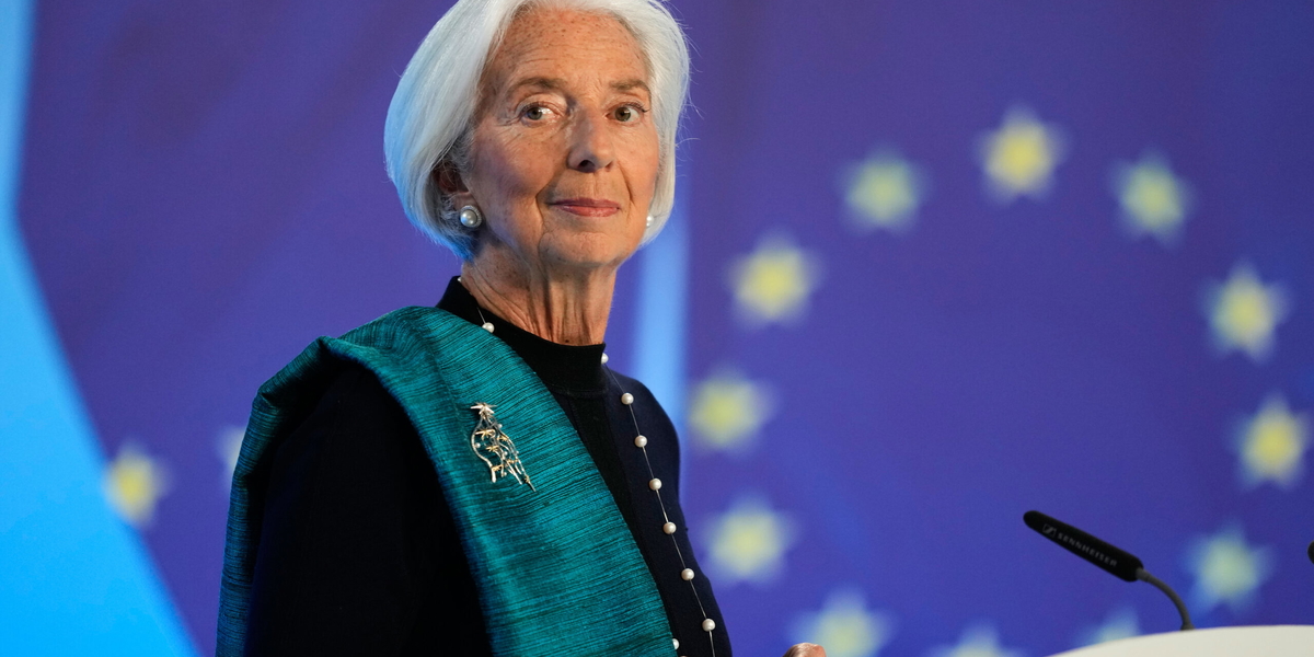 ECB-chefen Christine Lagarde. Arkivbild. 