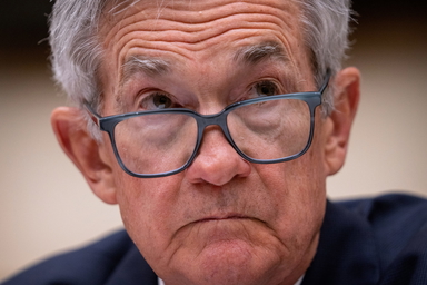 Fed-chefen Jerome Powell. Arkivbild. 