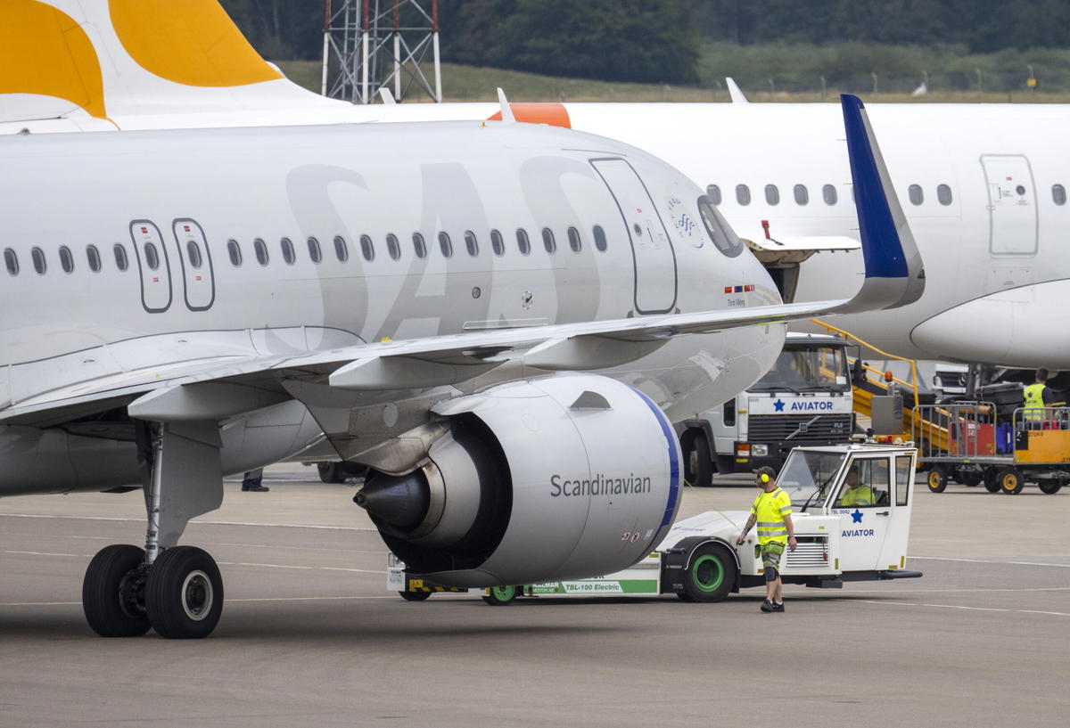 Fler svenskar flyger, framför allt inrikes. Arkivbild.