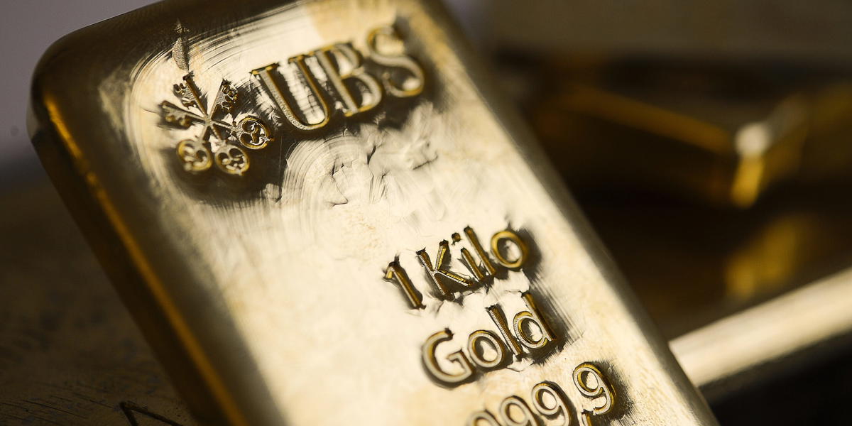 Guldpriset fortsätter stiga. Arkivbild. 