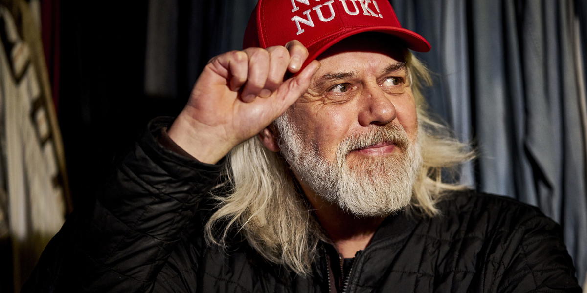 Jesper Tønnesen i sin keps.