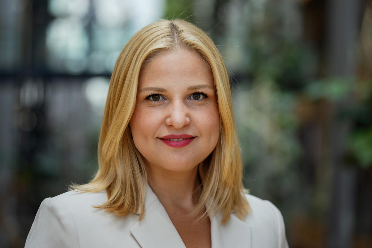 Moderaternas Arba Kokalari i Europaparlamentet i Strasbourg. Arkivbild.