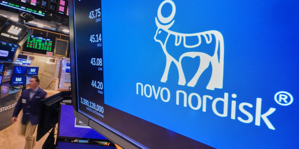 Novo Nordisks aktie lyfter kraftigt. Arkivbild
