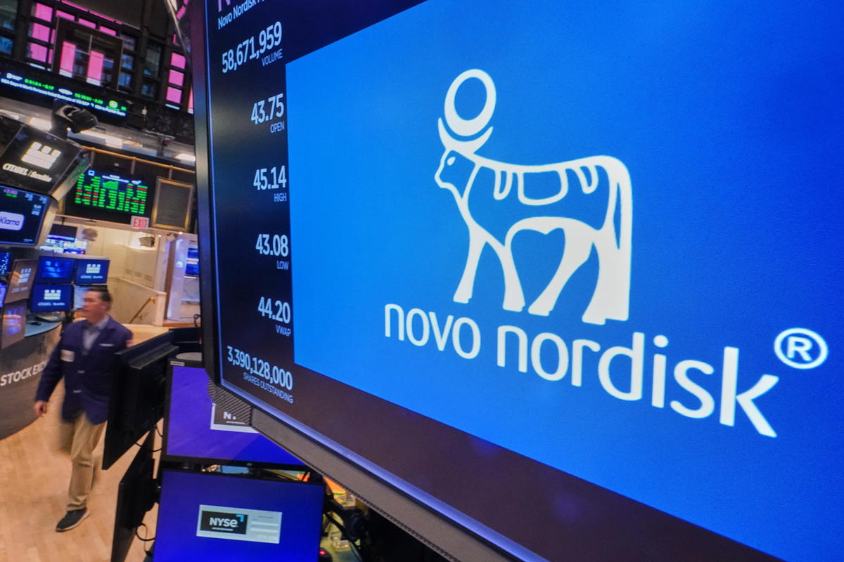 Novo Nordisks aktie lyfter kraftigt. Arkivbild