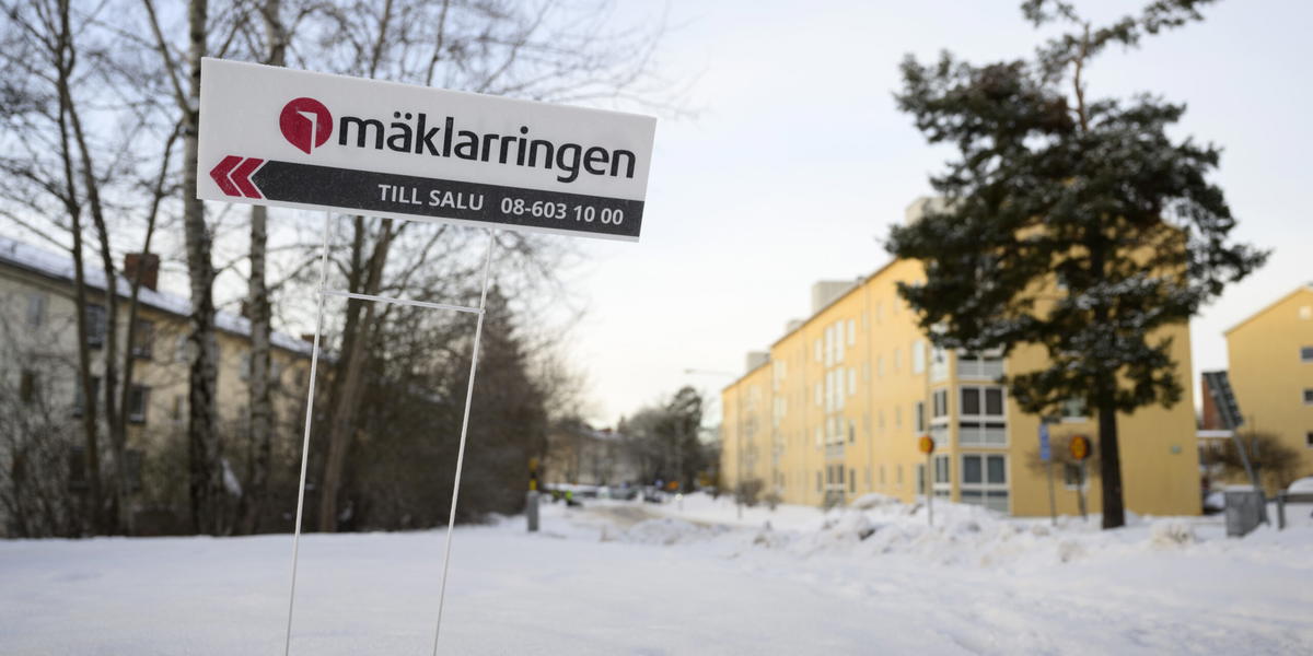 Prislyft på bostäder väntas av hushållen i år, enligt SEB:s Boprisindikator. Arkivbild