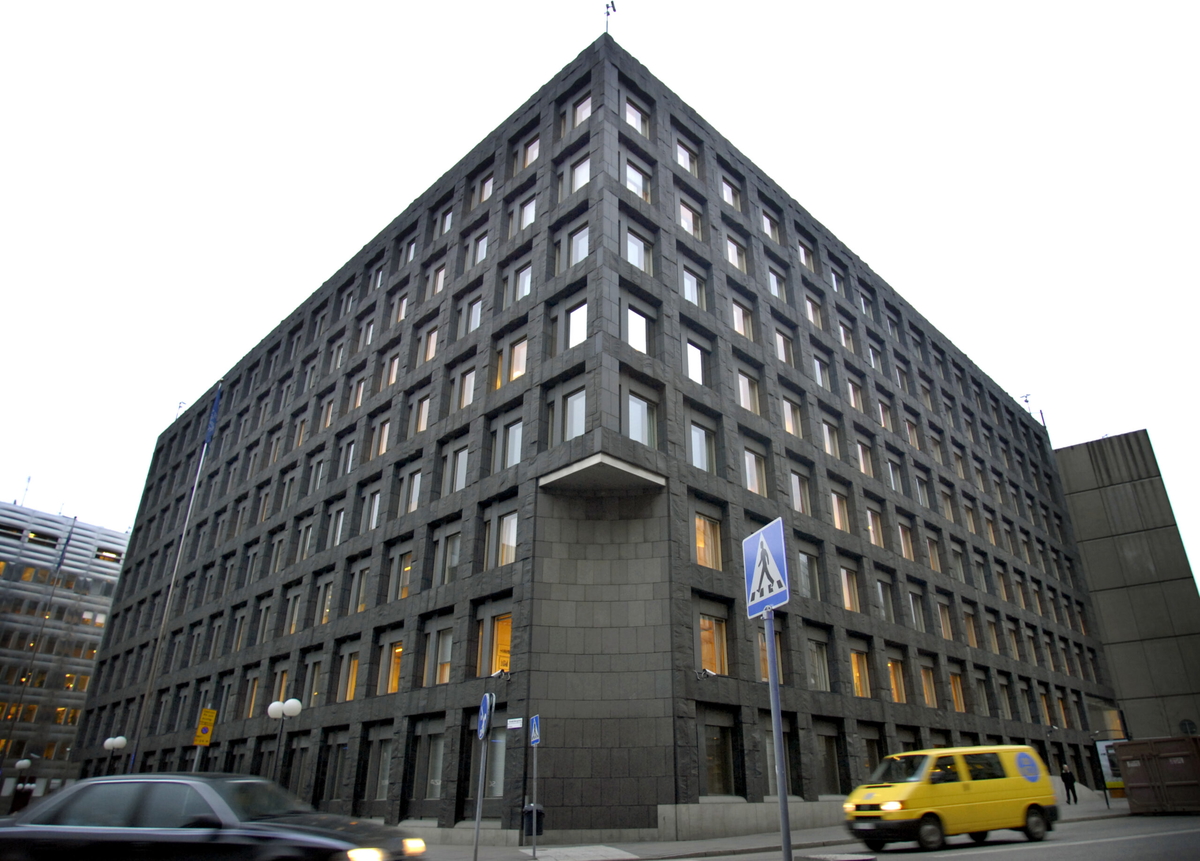 Riksbankens huvudkontor i centrala Stockholm. Arkivbild