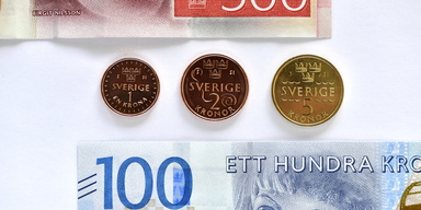 "Sälj USA"-trend på marknaden bidrar till att stärka den svenska kronan. Arkivbild.