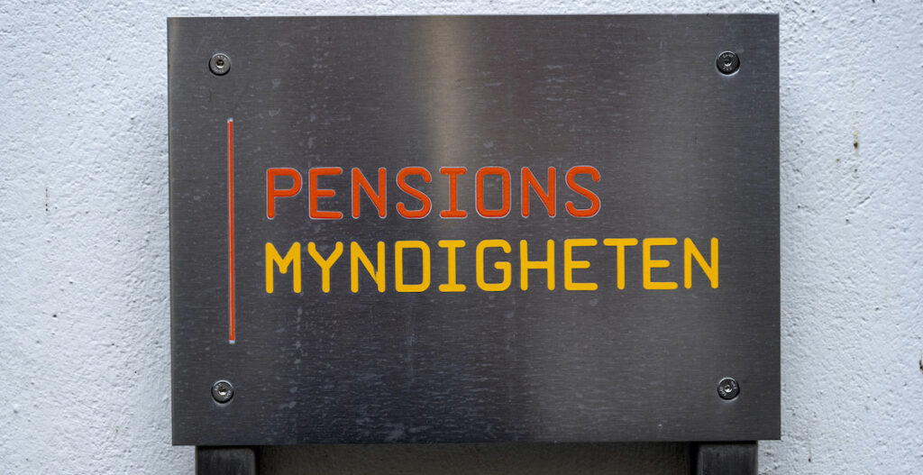 Pensionsmyndigheten logga