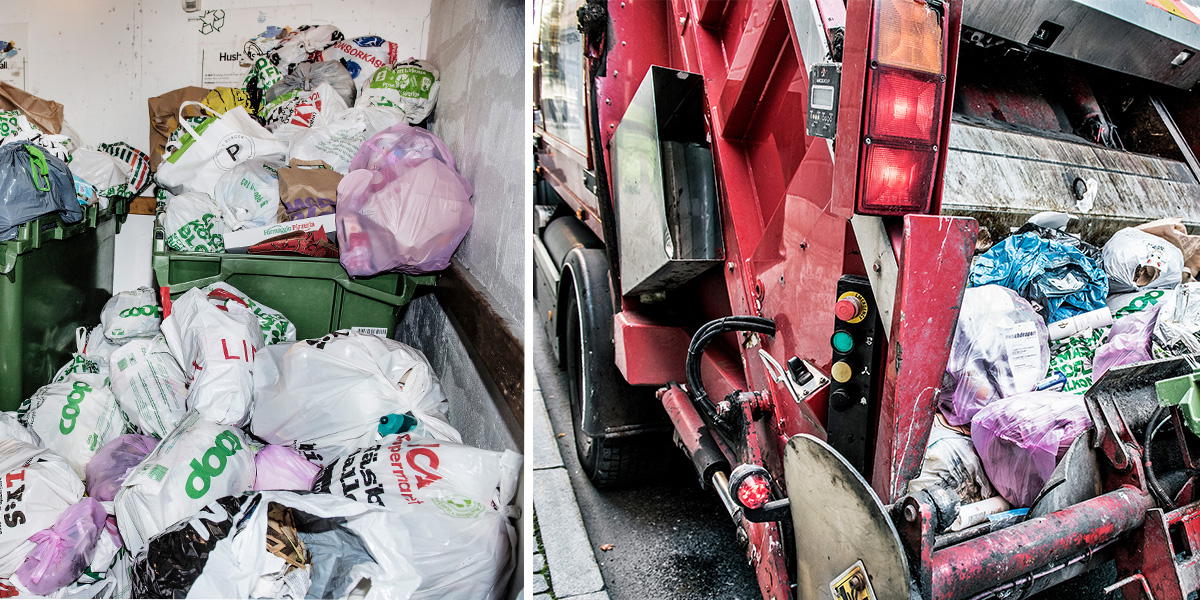 Sopor. Genom att minska på slöseriet med resurser och på vår överkonsumtion skulle Sveriges ekonomi kunna spara hundratals miljarder kronor, det menar tre forskare.