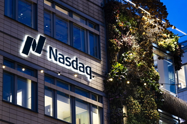 Stockholmsbörsen Nasdaqs kontor i centrala Stockholm.