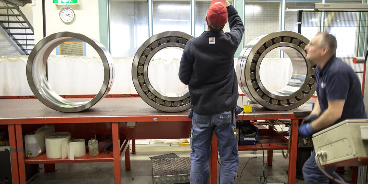 Svensk industri växlar upp. Arkivbild.