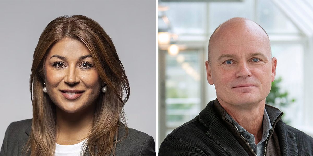 Pensionsekonom Trifa Chireh, till vänster, säger att det blir en dubbelsmocka för den som tar pension innan riktåldern och pensionsexperten Håkan Svärdman, till höger, säger att den allmänna pensionen har sjunkit kraftigt de senaste 17 åren.