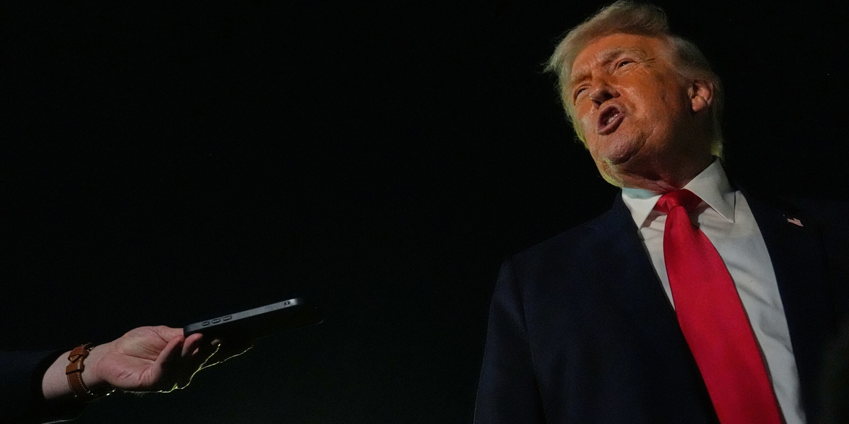 USA:s president Donald Trump.