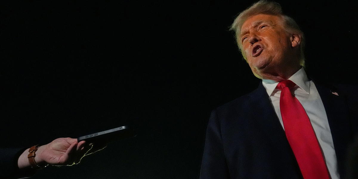 USA:s president Donald Trump.