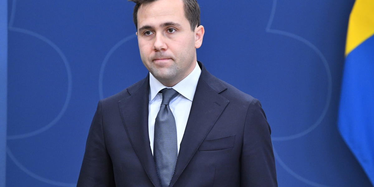 Biståndsminister Benjamin Dousa (M). Arkivbild.