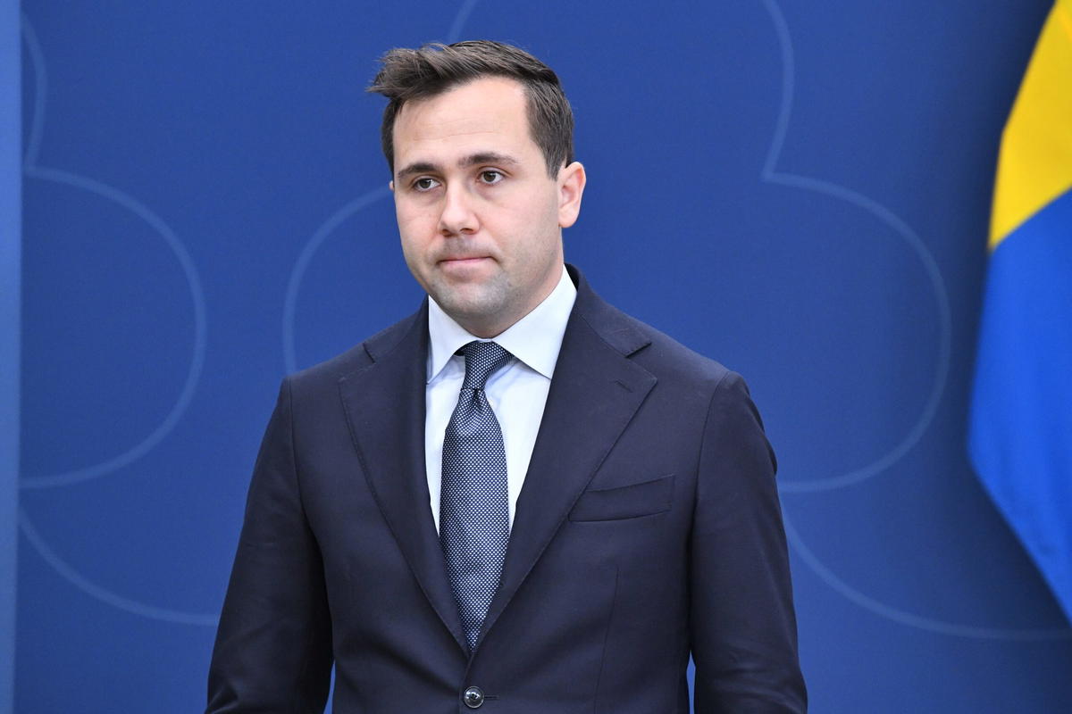 Biståndsminister Benjamin Dousa (M). Arkivbild.