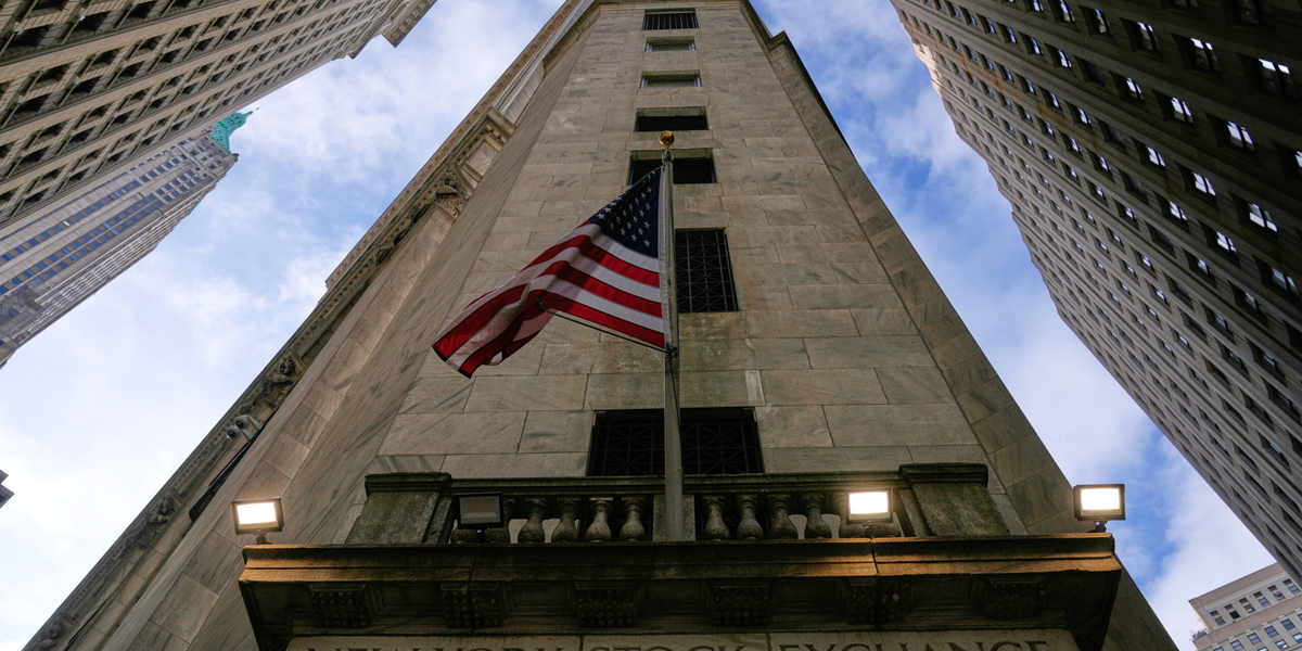Det var små rörelser på Wall Street på handelsveckans sista dag. Arkivbild.