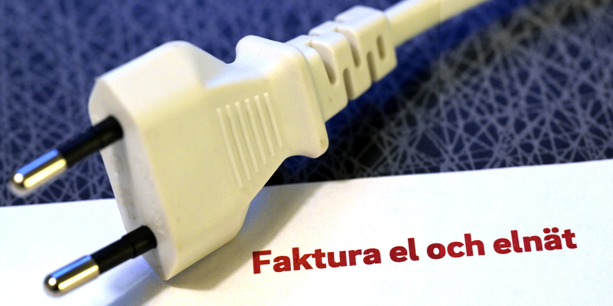 Elpriset är högt, men det är långt kvar innan någon statlig hjälp kickar in. Arkivbild.