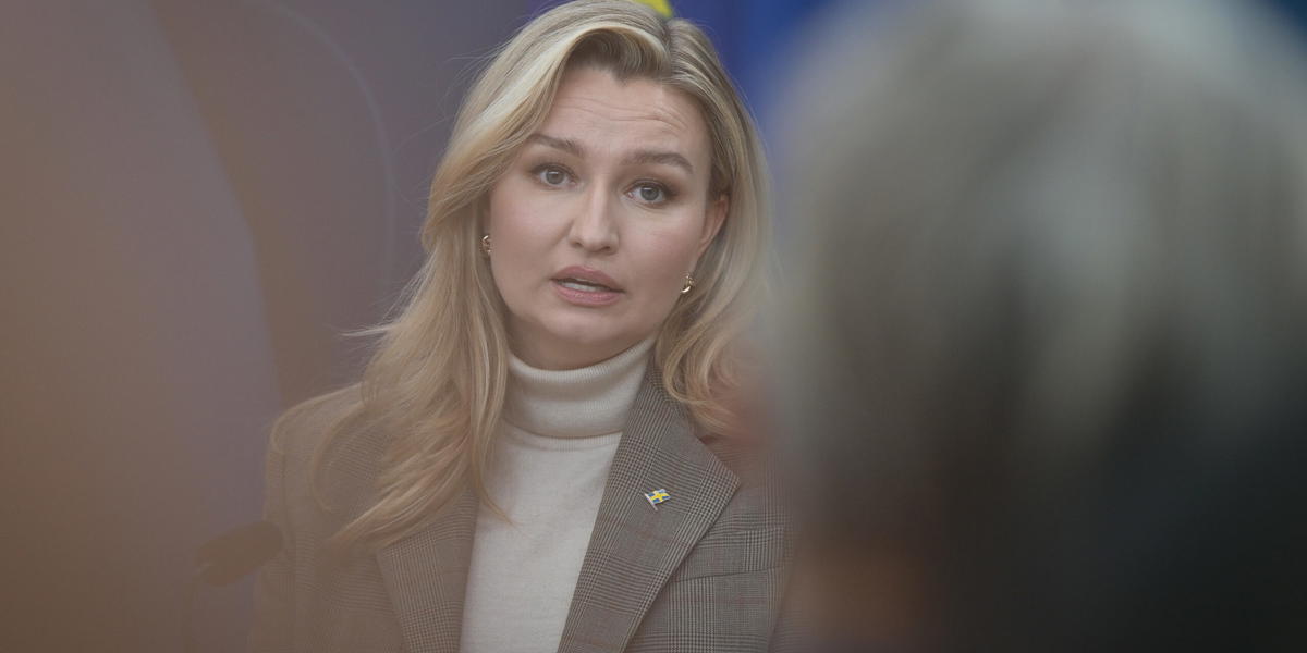 Energi- och näringsminister Ebba Busch (KD). Arkivbild.