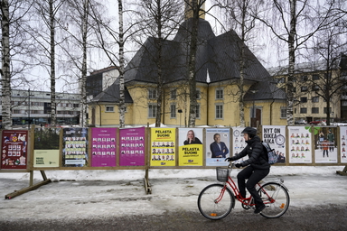 Gränsstaden Villmanstrand i östra Finland hade stort utbyte med Ryssland före landets anfallskrig mot Ukraina. Arkivbild.  