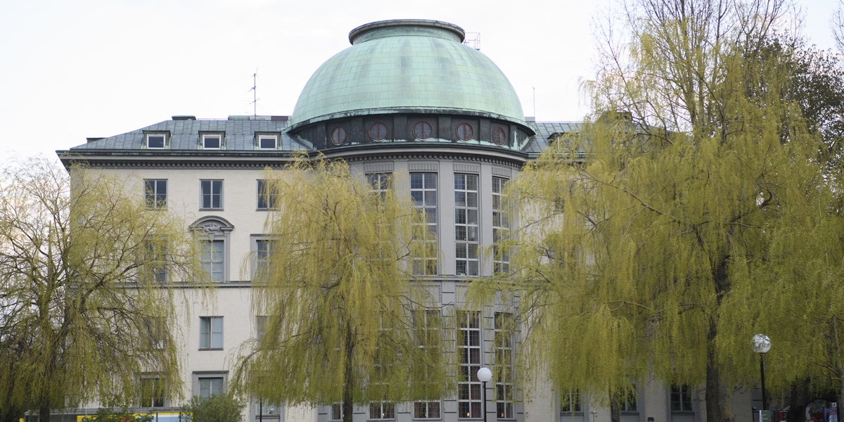 Handelshögskolan i Stockholm. Arkivbil 