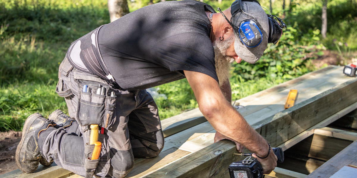 Högt belånade får svårare att låna till renoveringar. Arkivbild.