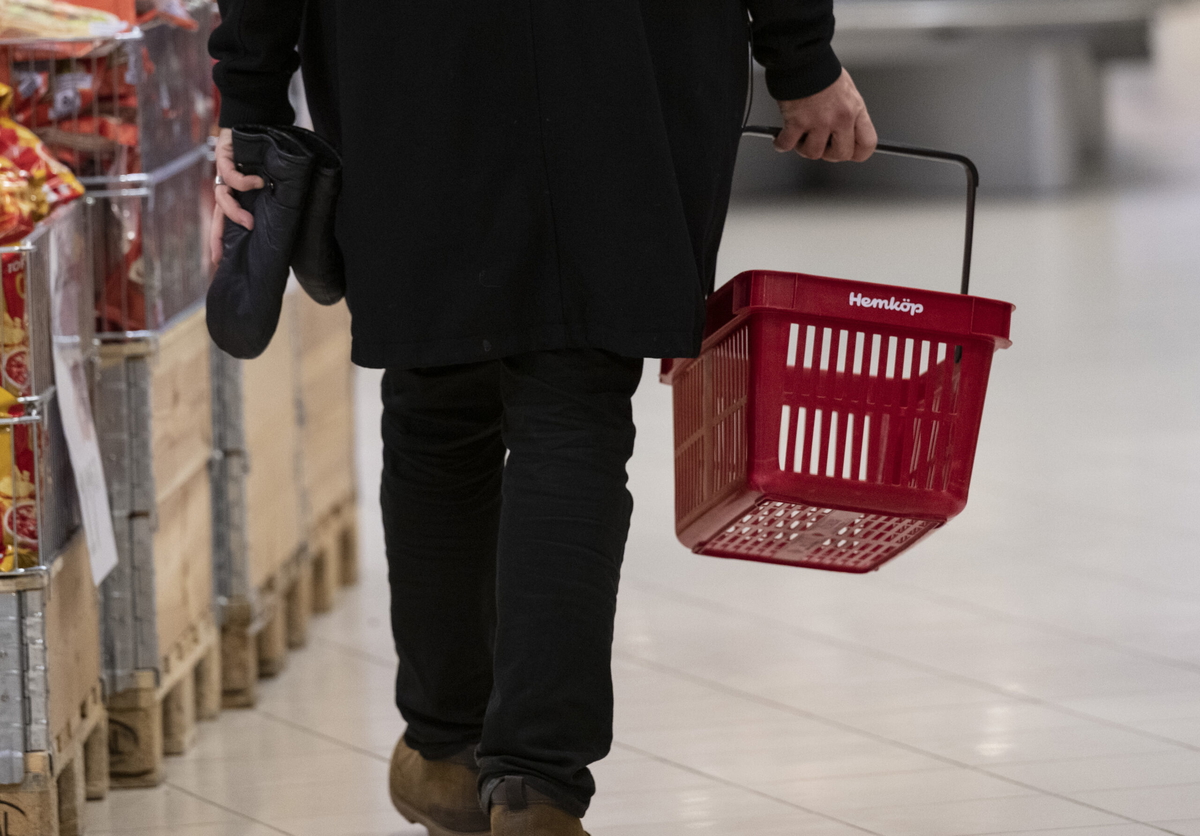 Innehållet i varukorgen blev dyrare i januari. Arkivbild. 
