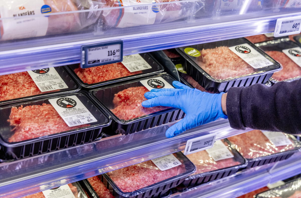 Köttfärsen blir allt dyrare.