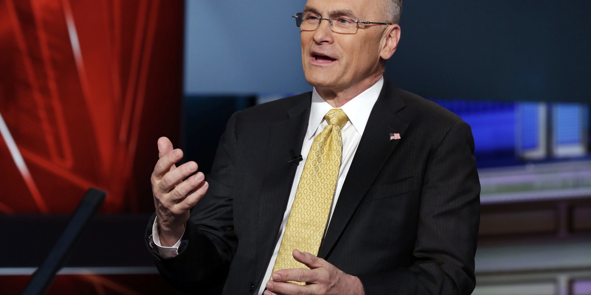 Andrew Puzder är USA:s EU-ambassadör sedan i höstas, med en bakgrund som vd för ett storbolag i snabbmatsbranschen. Arkivbild.