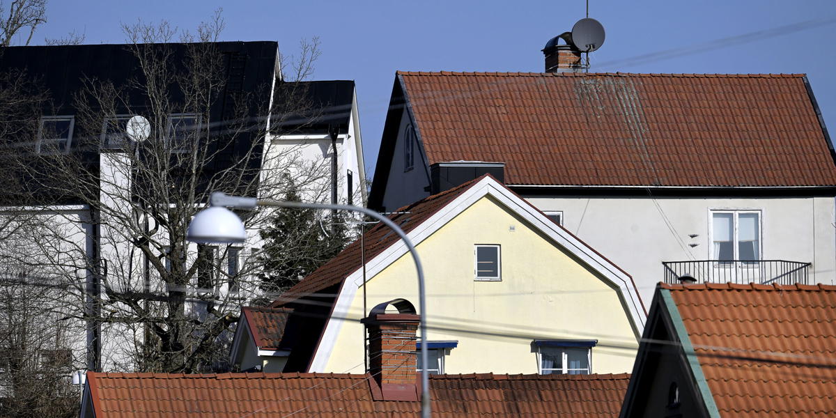 Bostadspriserna steg i februari. Arkivbild