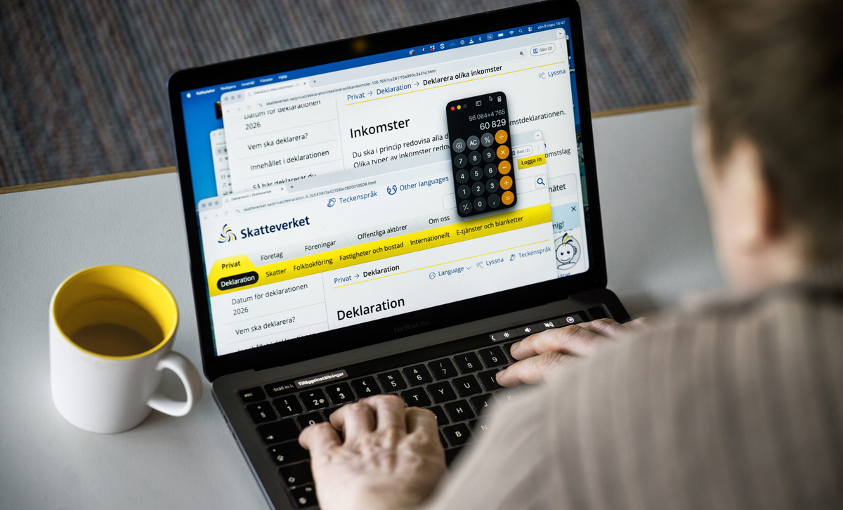 Deklaration Arkivbild