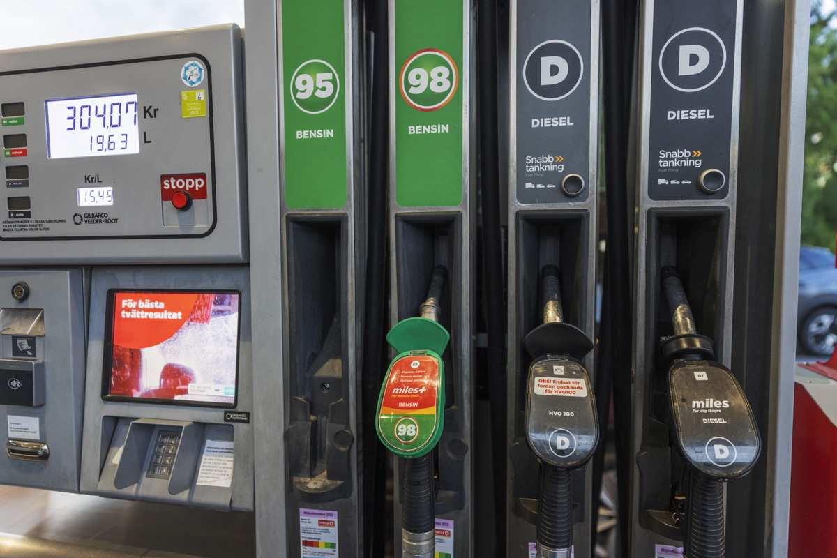 Energimyndigheten ser på kort sikt ingen risk för oljebrist i Sverige. Arkivbild. 