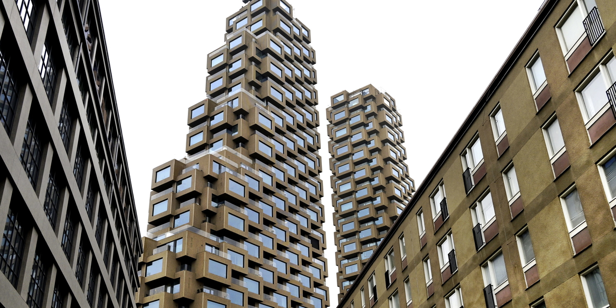 Något dyrare rörlig bolåneränta. På bilden Norra Tornen i Vasastan, Stockholm. Arkivbild.