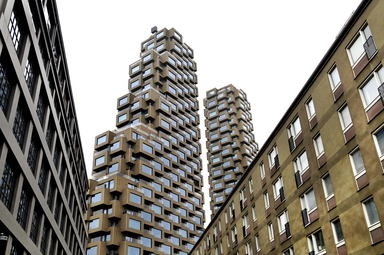 Något dyrare rörlig bolåneränta. På bilden Norra Tornen i Vasastan, Stockholm. Arkivbild.