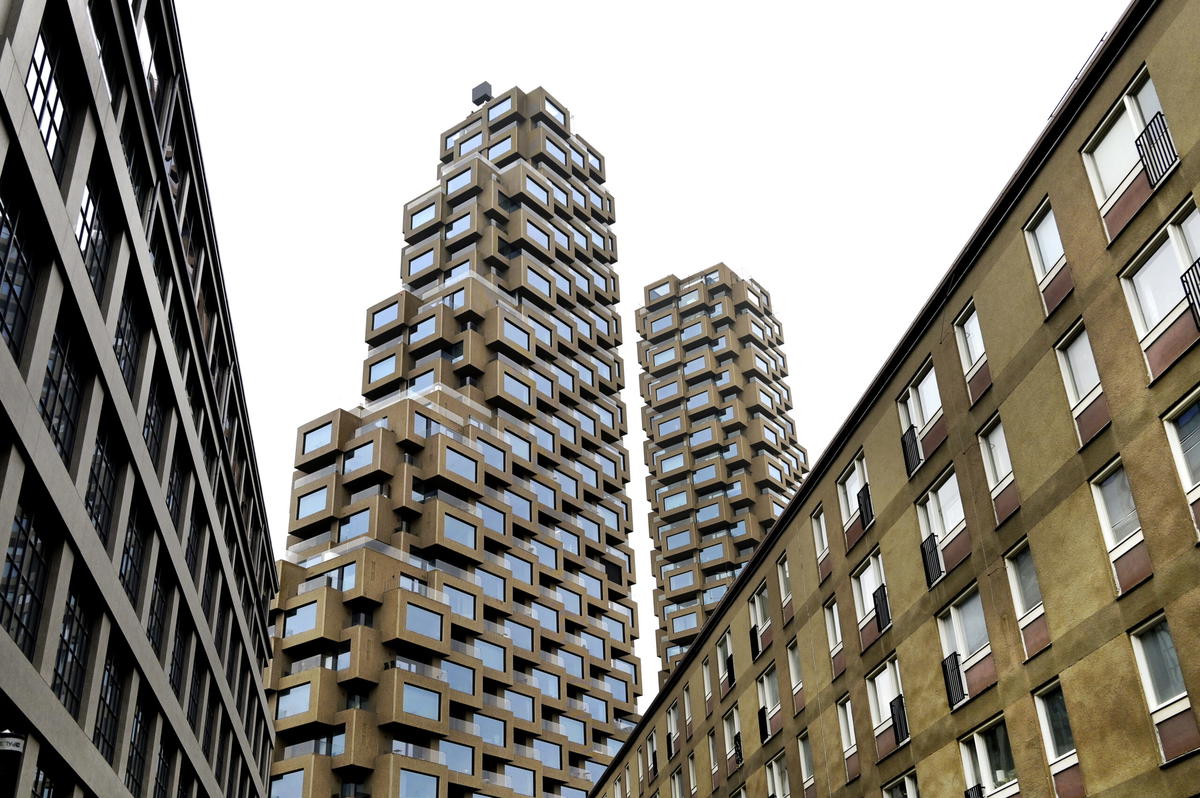 Något dyrare rörlig bolåneränta. På bilden Norra Tornen i Vasastan, Stockholm. Arkivbild.