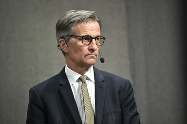 Riksbankschefen Erik Thedéen. Arkivbild.