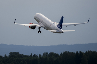 SAS ställer in flyg i Norge. Arkivbild. 