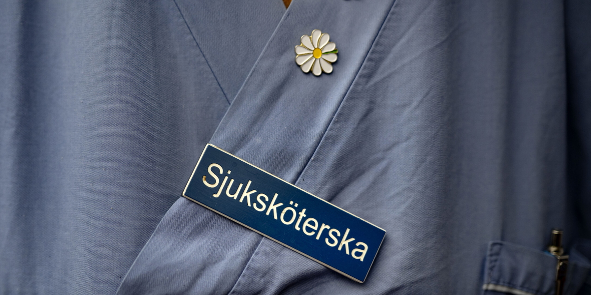 Sjuksköterska på Karolinska universitetssjukhuset i Solna. 