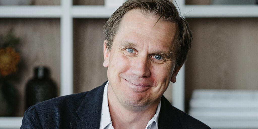 Martin Posch, affärsområdeschef för Fastighetsbyrån utland