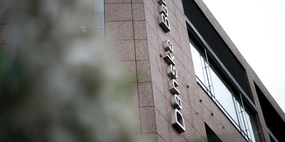 Danske Banks huvudkontor i Oslo. Arkivbild. 