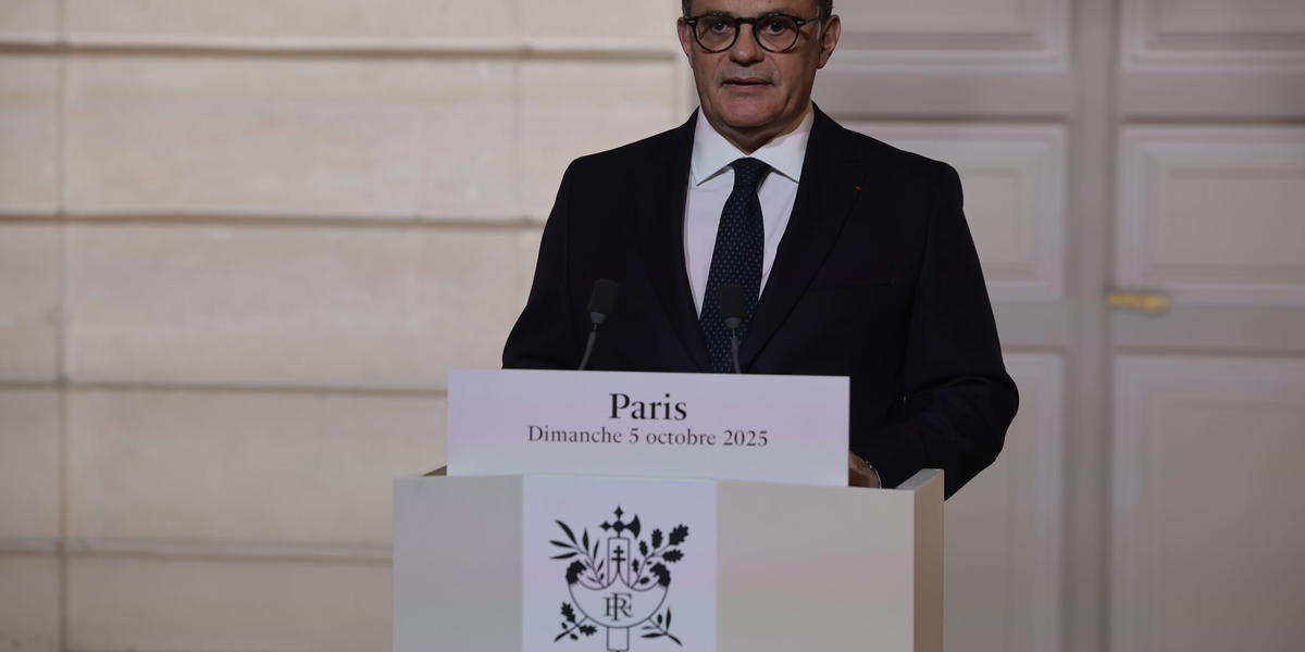 Den franske presidentens stabschef Emmanuel Moulin. Arkivbild