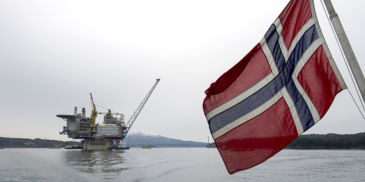 En majoritet av all olja som svenska aktörer importerar kommer från Norge, enligt SCB. Arkivbild. 