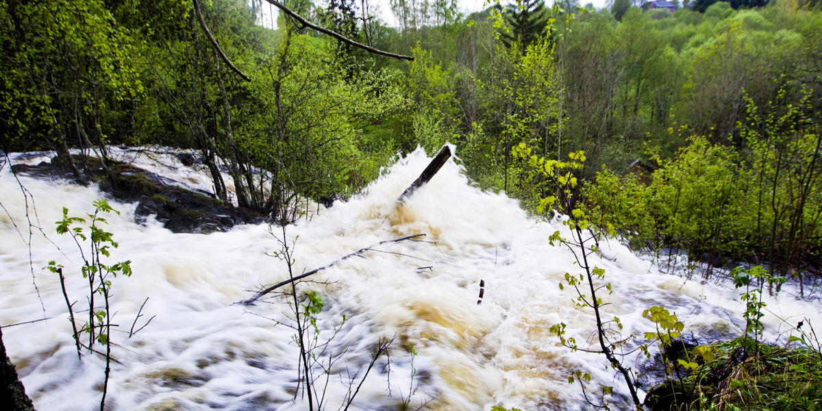 En svag vårflod ger fördubblade elpriser visar Bixias prognos för maj och juni. Arkivbild.